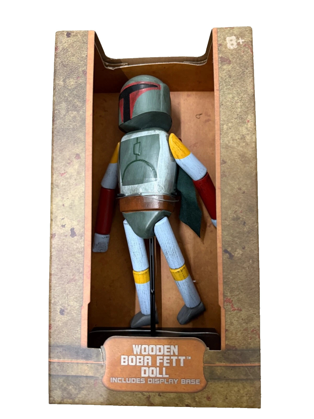 Disney Parks: Star Wars Galaxy's Edge Wooden Boba Fett Doll