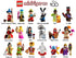 Complete Set of 18 LEGO Disney 100 Collectible Minifigures 71038 (2023)