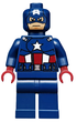 (Used) Captain America (Avengers) - LEGO Marvel Minifigure (2012)