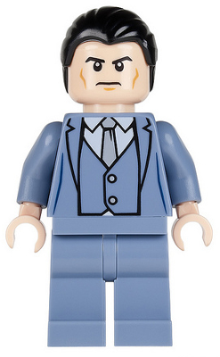 Bruce Wayne (Sand Blue Suit) - LEGO Batman DC Comics Minifigure (2012)