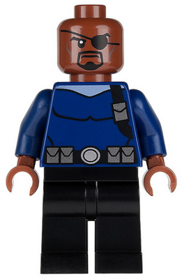 Nick Fury  - LEGO Marvel Minifigure (2013)