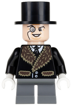 Penguin (Fur Collar) - LEGO Batman DC Comics Minifigure (2014)