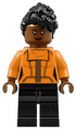 Shuri (Orange Top) - Official LEGO Marvel Minifigure (2018)