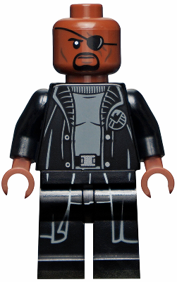 Nick Fury (Far From Home) - LEGO Marvel Minifigure (2019)