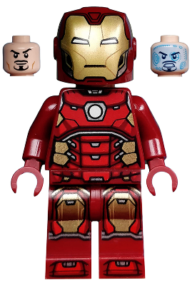 Iron Man (Avengers) (Used, Very Good) - LEGO Marvel Minifigure (2020)