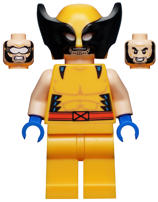 Wolverine (X-Men) (Used, Very Good) - LEGO Marvel SuperHeroes Minifigure (2022)