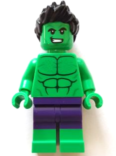 Hulk (Spiked Hair) - LEGO Marvel Minifigure (2023)
