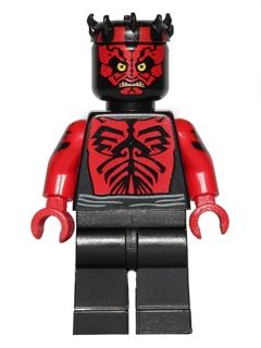 Darth Maul (Legends, Printed Red Arms) - LEGO Star Wars Minifigure (2012)