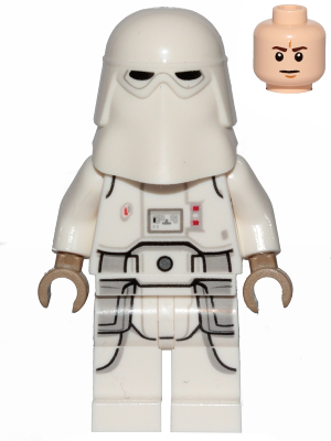 Snowtrooper (Frown) - LEGO Star Wars Minifigure
