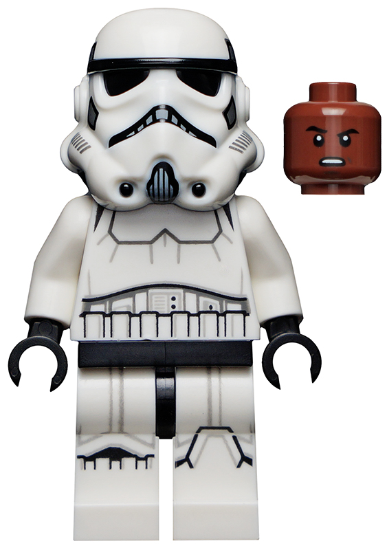 Imperial Stormtrooper (African American) - LEGO Star Wars Minifigure (2021)