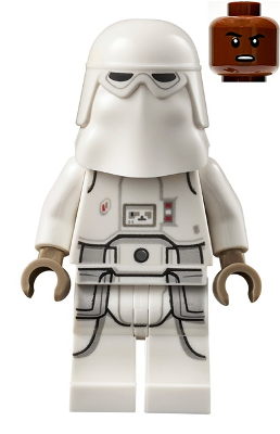 Snowtrooper - (Male, Reddish Brown Head) - LEGO Star Wars Minifigure