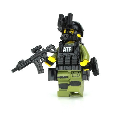 ATF Special Response Team SRT Officer - Custom Military Minifig