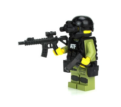 ATF Special Response Team SRT Officer - Custom Military Minifig