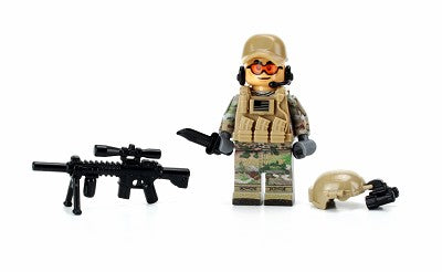 Army Special Forces Sniper OCP - Custom Military Minifig