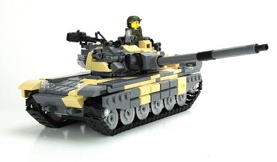 T-72 Russian Battle Tank made with LEGO parts