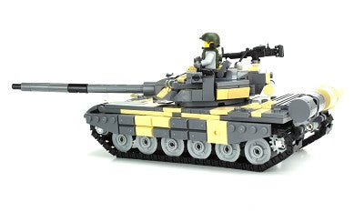 T-72 Russian Battle Tank made with LEGO parts