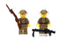 WWI US Army Doughboy Soldiers Minifig made with LEGO parts
