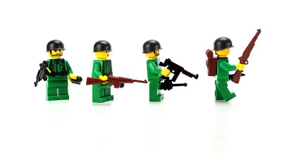 WW2 U.S. Army Soldiers Complete Squad - Custom Military Minifigures