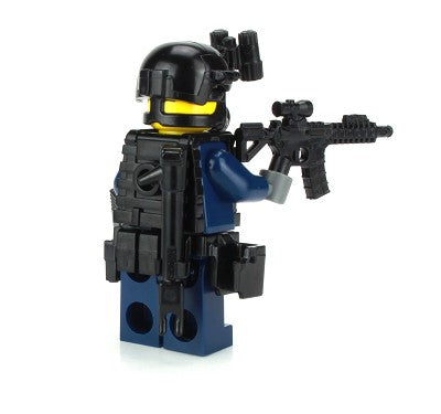 FBI/SWAT CIRG Critical Response Officer - Custom Military Minifig