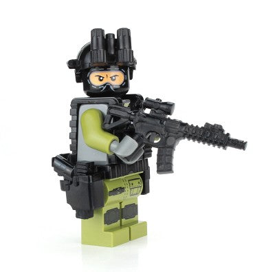 DEA Special Response Team SRT Officer - Custom Military Minifig