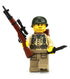 USA World War 2 Soldier w/ M1 Garand Rifle - Custom Military Minifig made using LEGO parts