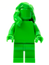 Bright Green Monochrome - LEGO Store Minifigure (2021)