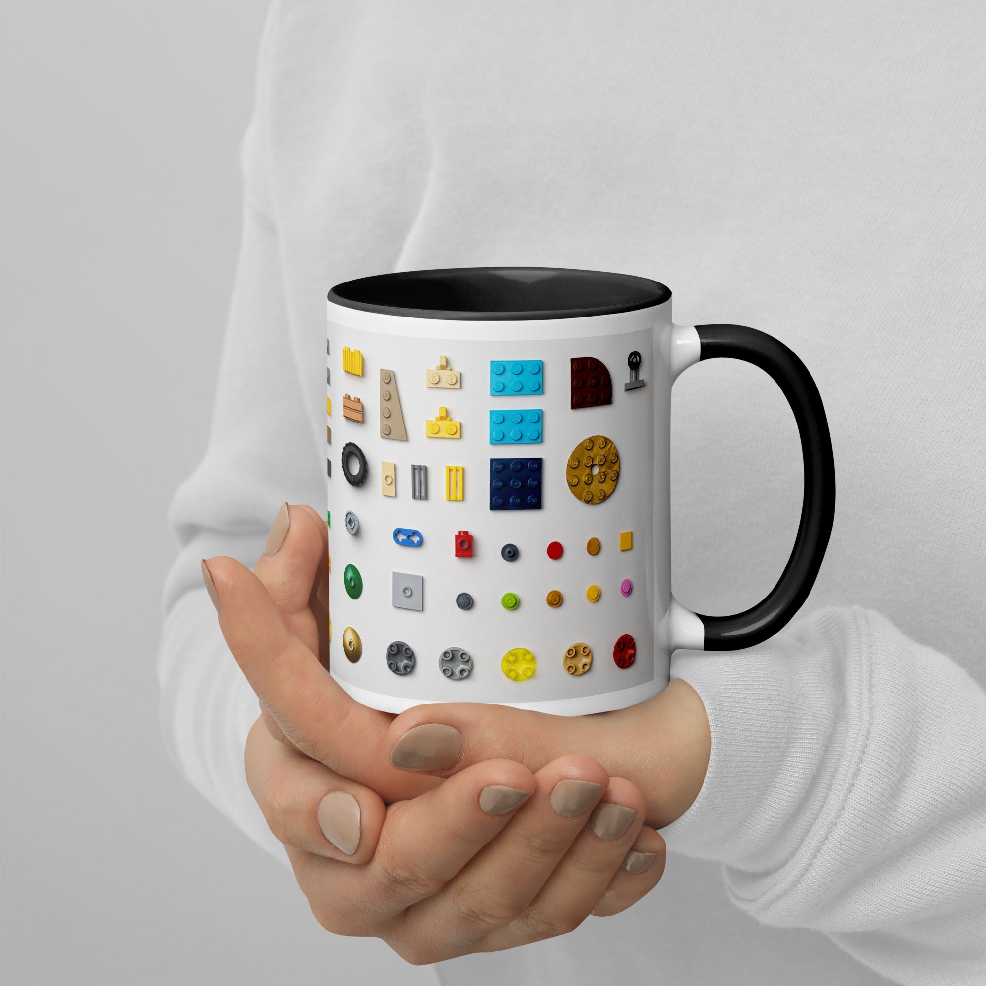 Knolled Lego Bricks Coffee & Tea Mug | Ceramic - 11 oz