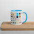 Knolled Lego Bricks Coffee & Tea Mug | Ceramic - 11 oz