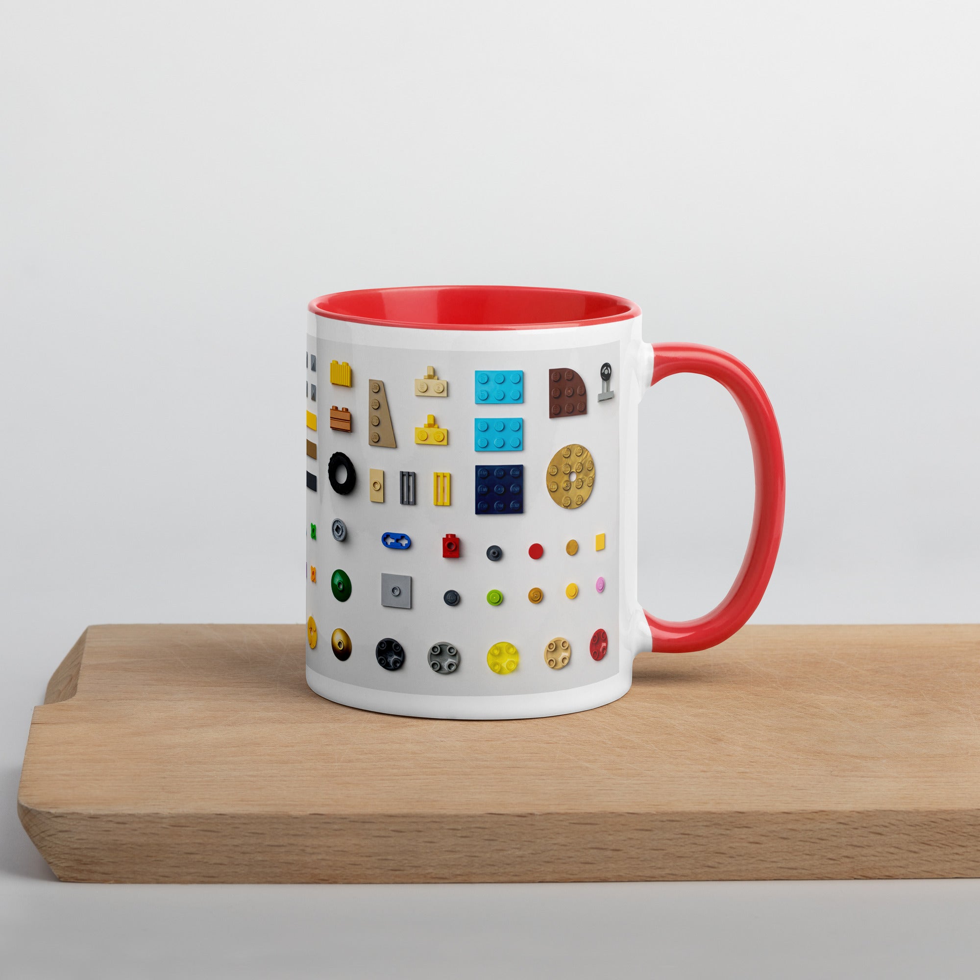 Knolled Lego Bricks Coffee & Tea Mug | Ceramic - 11 oz