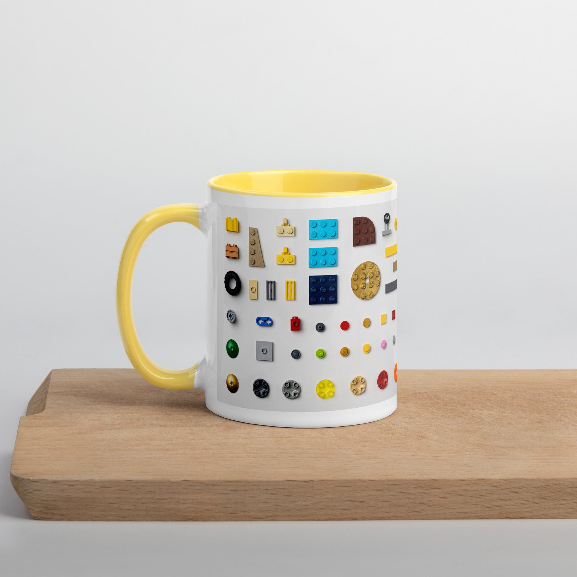 Knolled Lego Bricks Coffee & Tea Mug | Ceramic - 11 oz