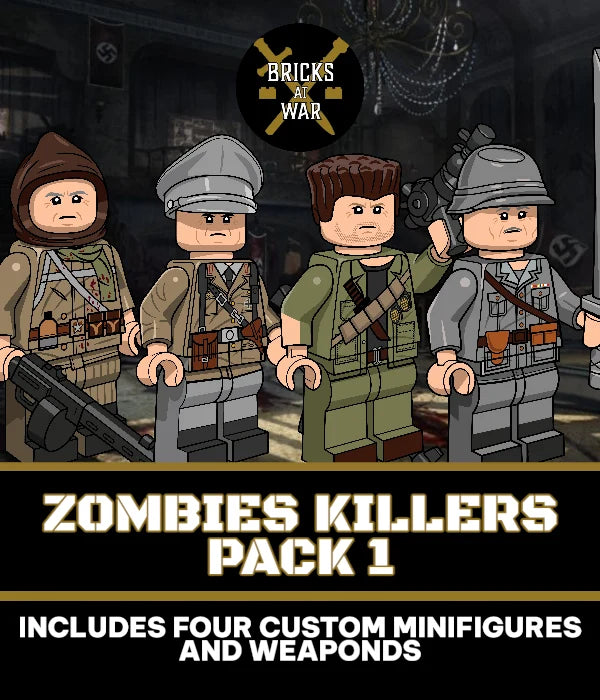 Zombies Killers Pack 1 Custom Pack - Bricks At War