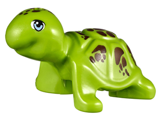 Turtle (Brown Spots) - LEGO Minifigure (2022)