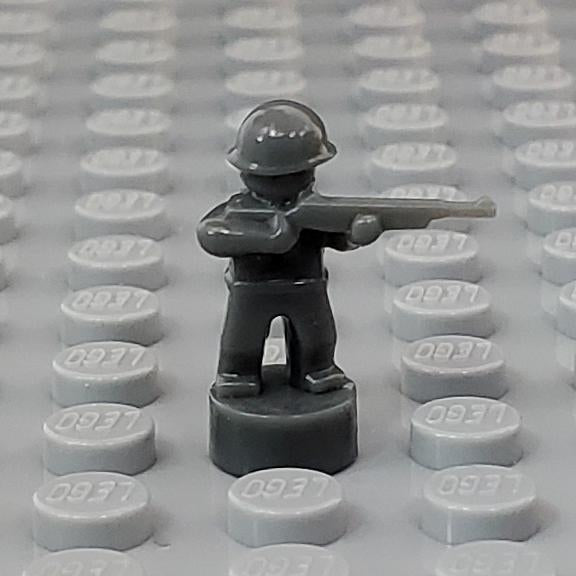 Soldier with Rifle Shooting - Nano Military Soldier