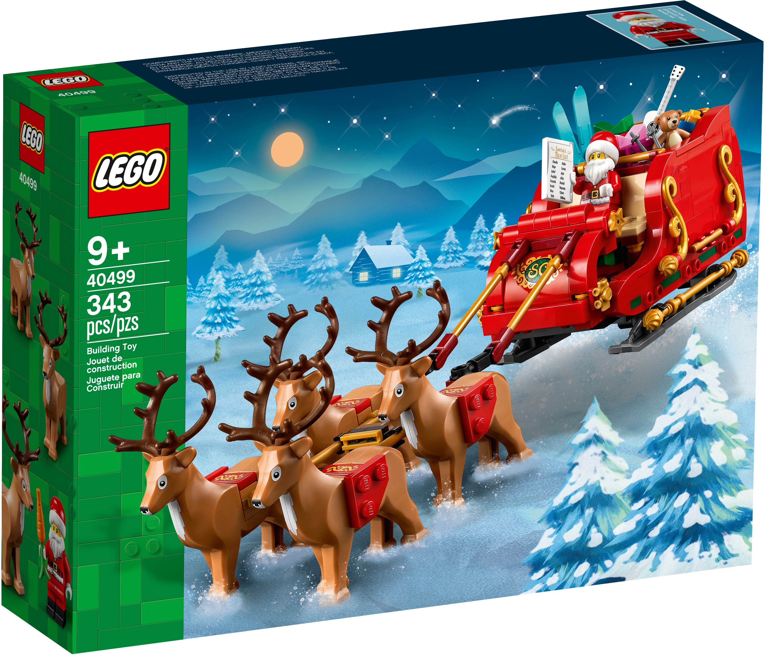 LEGO Santa's Sleigh Set (40499)