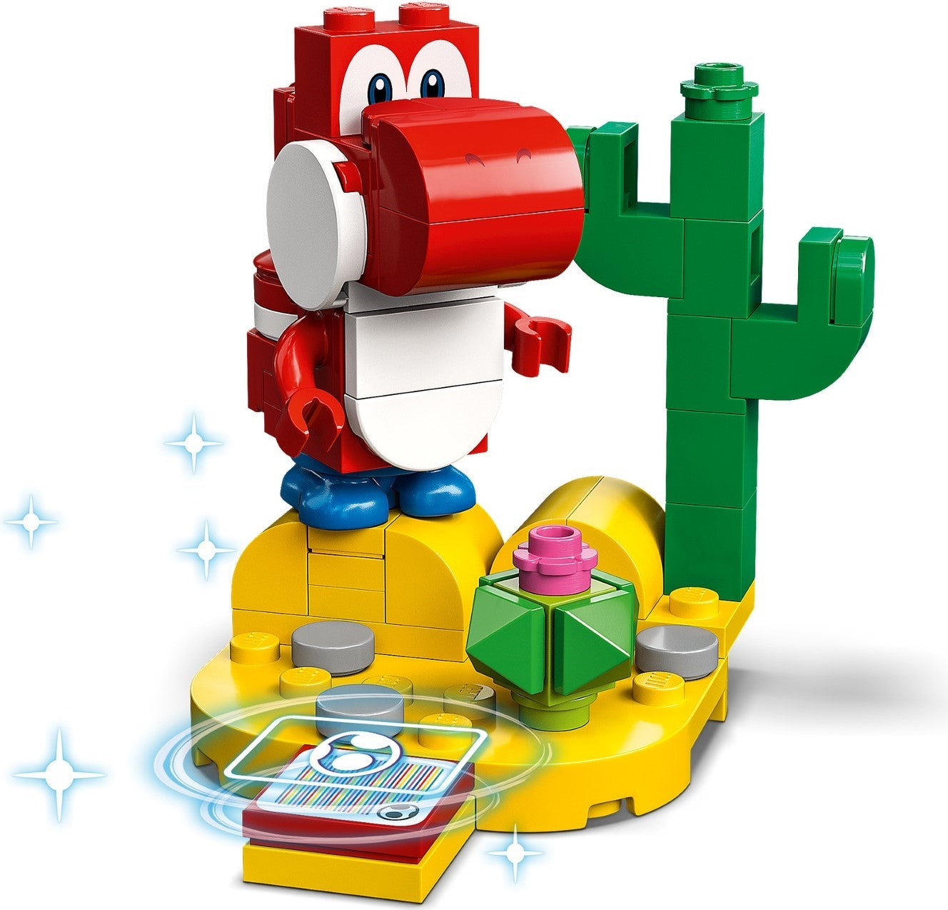 Red Yoshi Series 5 LEGO 71410 Super Mario Character Minifigure 20 The Brick Show Shop