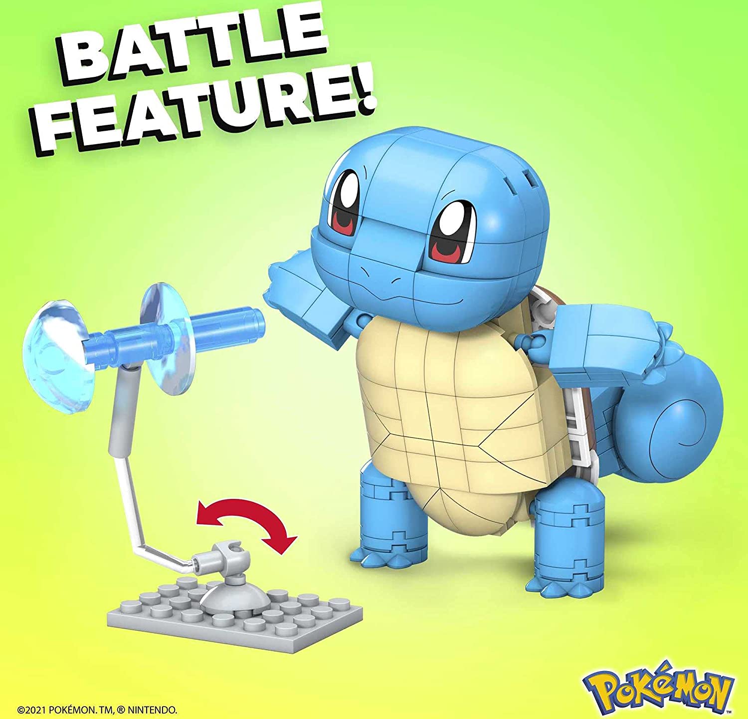 Squirtle - Mega Construx Pokémon 4" Figure Set (GYH00)