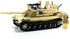 Tan M1 Abrams Tank Military Building Set made using LEGO bricks