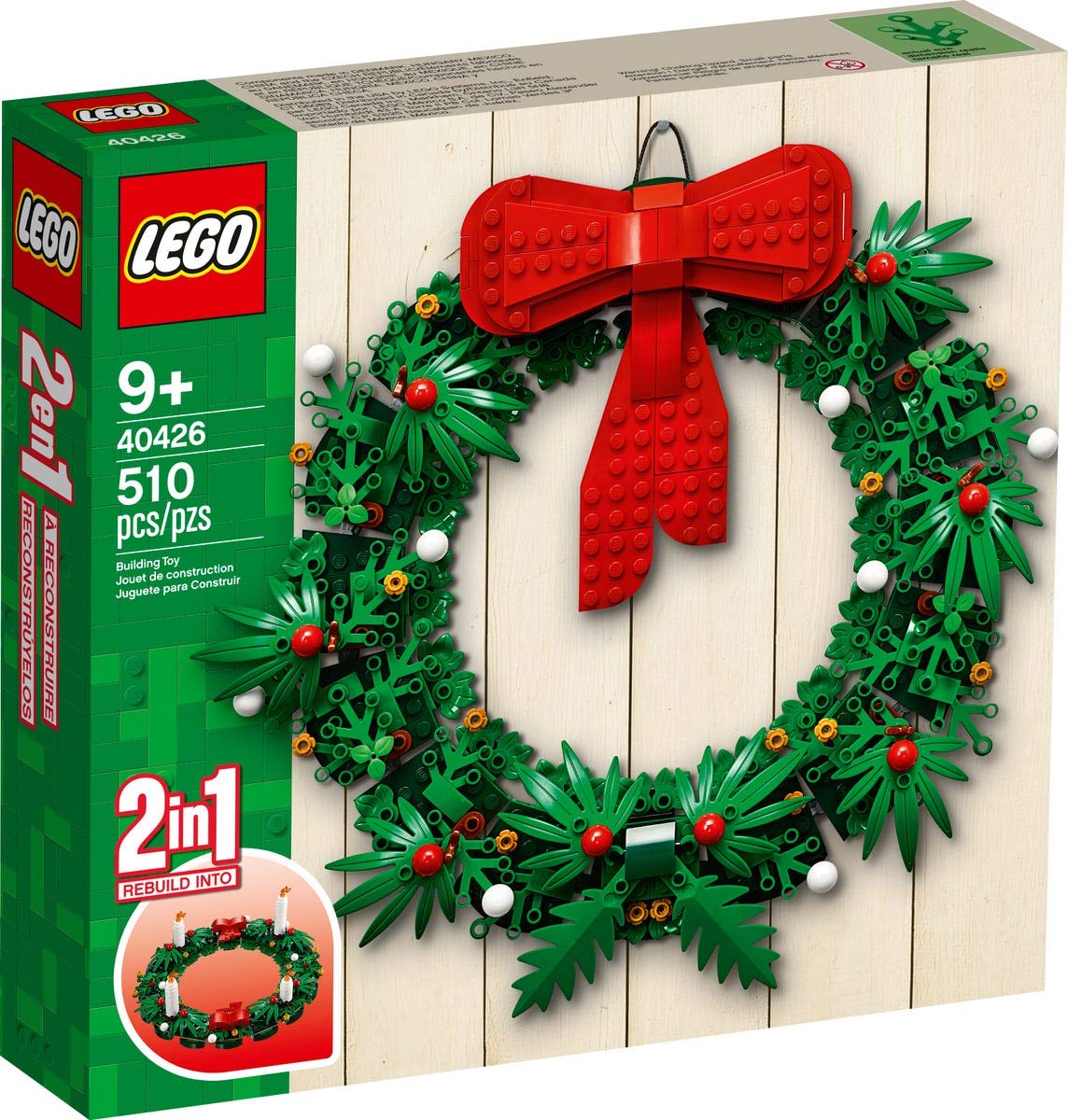 LEGO Christmas Wreath 2-in-1 Set (40426)