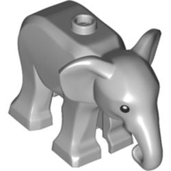 Baby Elephant (Light Bluish Gray) - Official LEGO® Part