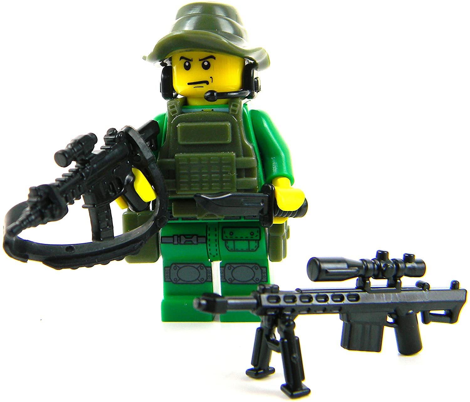 Special Forces Jungle Sniper - Custom Military Minifig