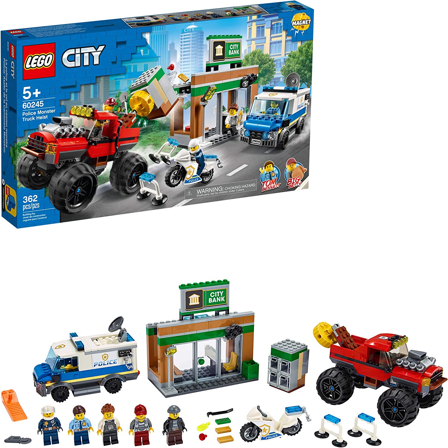 LEGO City Police Monster Truck Heist Set (60245) [RETIRED]