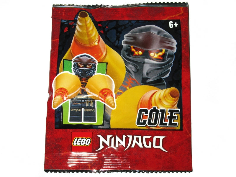 LEGO Ninjago Cole (Master of the Mountain) Minifigure Foil Pack (892071)