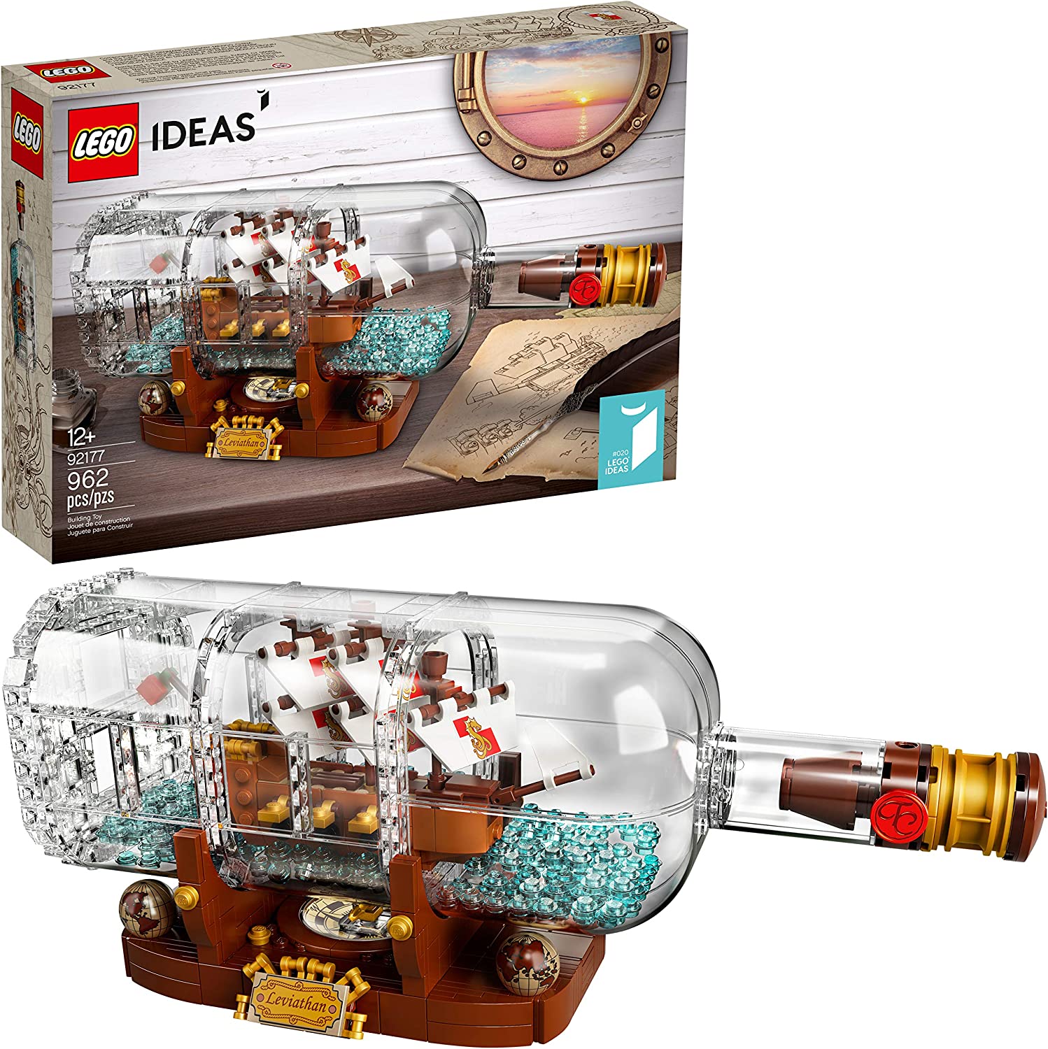 LEGO Ideas Ship in a Bottle Set (21313)