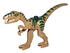 Coelophysis / Gallimimus with Dark Green Stripes - LEGO Dino / Jurassic Park Minifigure (2012)