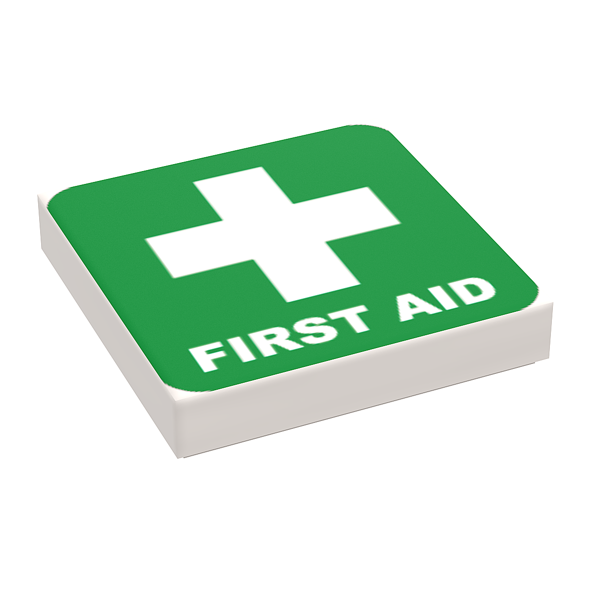 First Aid (Medical) - B3 Customs® Printed 2x2 Tile