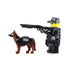 Police Officer w/ K9 - Custom Military Minifig