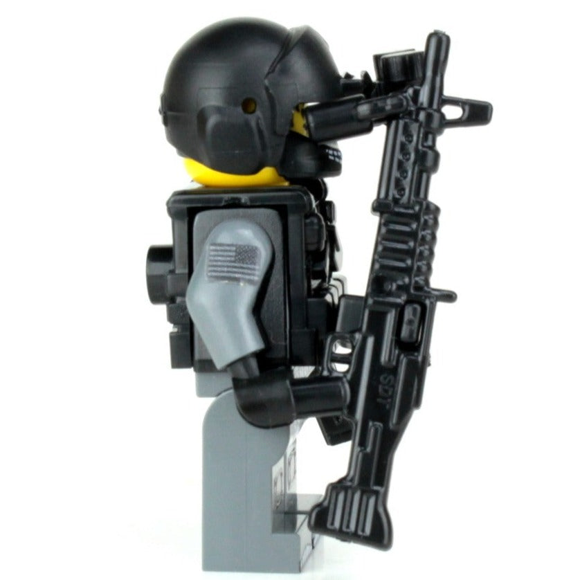 Army Helicopter Crew Chief - Custom Military Minifig