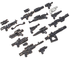 BrickArms Blasters Revolution Minifigure Weapons Pack
