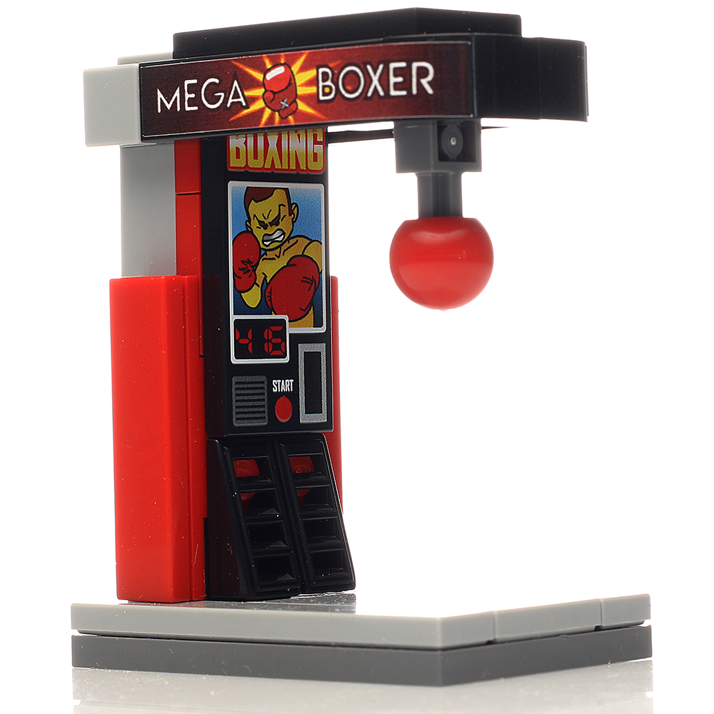 Custom LEGO Boxing Arcade for Minifigs