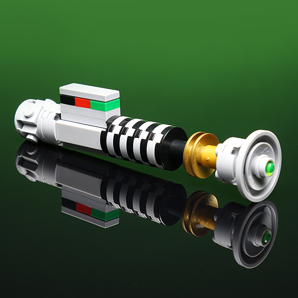 Custom Luke's Green Mini Lightsaber Building Kit - B3 Customs